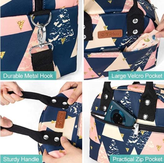 څنګه کولی شي د پورټ ایبل د غرمې ډوډۍ کڅوړه ورځنۍ اسانتیا ، د خواړو خوندیتوب ، او په تګ کې موثریت ښه کړي؟