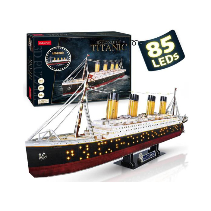 هیڅ ګلو ته اړتیا نشته د کاغذ Jigsaw DIY سټیډیم 3D پہیلی لوبی